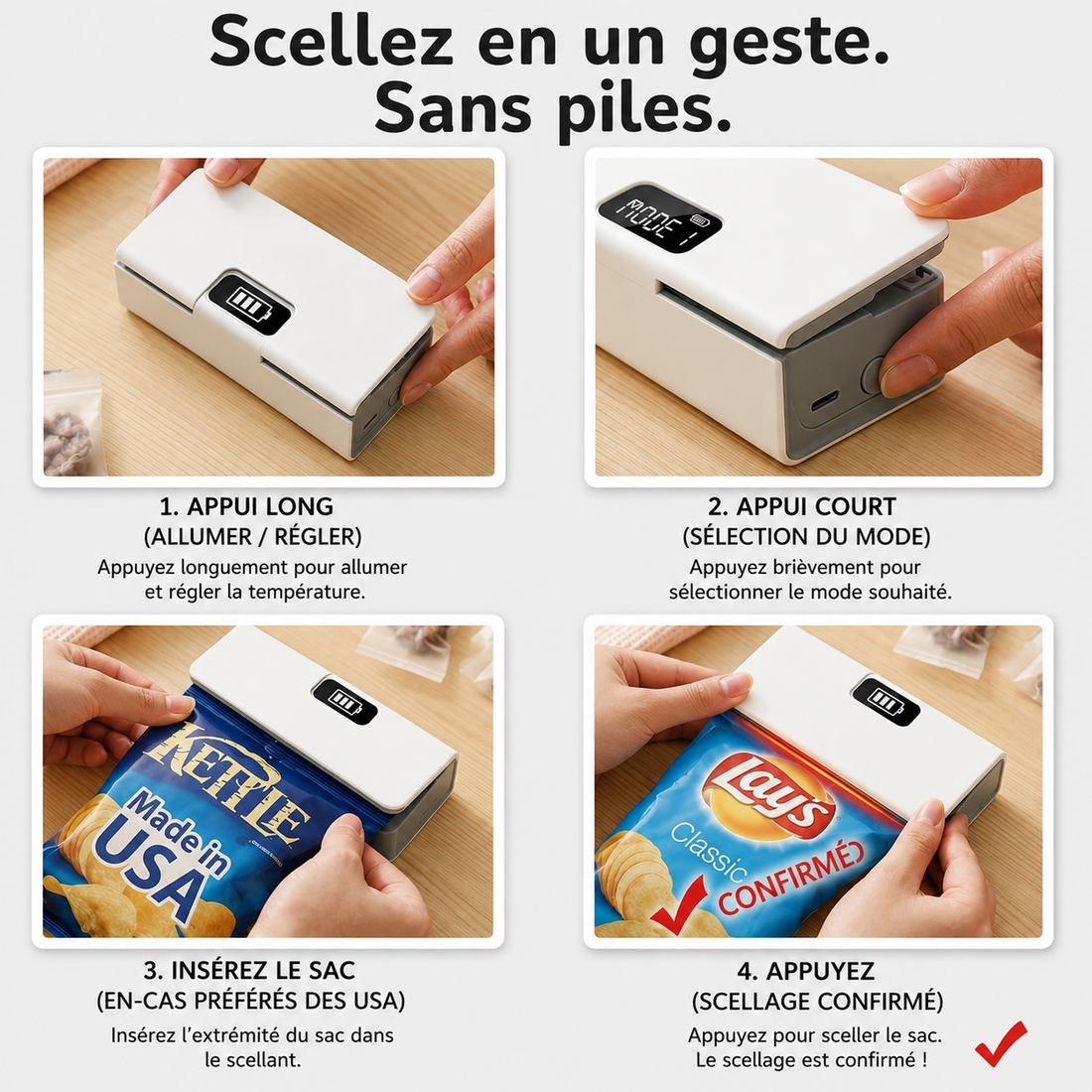 Éclora™ – Le Mini Scelleur Portable
